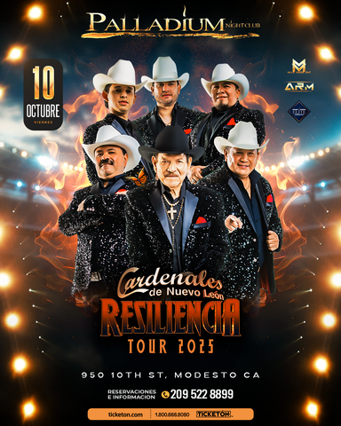 OCTOBER 10 - Los Cardenales @ PALLADIUM