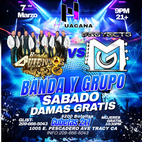 SABADO 07- Musica en vivo con los @ HUACANA